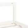 Estructura de cama para niños madera de pino blanco 80x200 cm de vidaXL, Cunas y camas para niños - Ref: Foro24-834391, Preci...