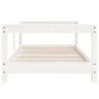 Kinderbettgestell aus weißem Kiefernholz, 70 x 140 cm von vidaXL, Kinderbetten und Betten für Kinder - Ref: Foro24-834397, Pr...