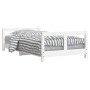 White pine wood children's bed frame 80x160 cm by vidaXL, Cribs and beds for children - Ref: Foro24-834430, Price: 85,03 €, D...