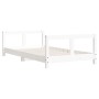 White pine wood children's bed frame 80x160 cm by vidaXL, Cribs and beds for children - Ref: Foro24-834430, Price: 85,03 €, D...