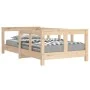 Children's bed frame solid pine wood 70x140 cm by vidaXL, Cribs and beds for children - Ref: Foro24-834426, Price: 84,58 €, D...