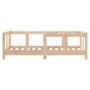 Kinderbettgestell aus massivem Kiefernholz 70x140 cm von vidaXL, Kinderbetten und Betten für Kinder - Ref: Foro24-834426, Pre...