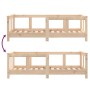 Kinderbettgestell aus massivem Kiefernholz 70x140 cm von vidaXL, Kinderbetten und Betten für Kinder - Ref: Foro24-834426, Pre...