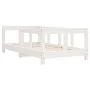 Bed frame for children made of white pine wood 70x140 cm by vidaXL, Cribs and beds for children - Ref: Foro24-834427, Price: ...