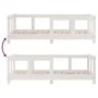 Bed frame for children made of white pine wood 70x140 cm by vidaXL, Cribs and beds for children - Ref: Foro24-834427, Price: ...
