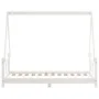 White pine wood children's bed frame 80x160 cm by vidaXL, Cribs and beds for children - Ref: Foro24-834460, Price: 113,52 €, ...