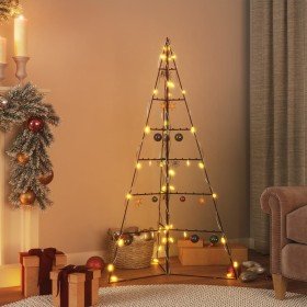 Árbol de Navidad para decoración metal negro 140 cm en Arboles de navidad | Comprar online en Foro24