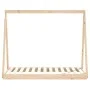 Children's bed frame solid pine wood 70x140 cm by vidaXL, Cribs and beds for children - Ref: Foro24-834525, Price: 93,71 €, D...