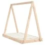 Children's bed frame solid pine wood 70x140 cm by vidaXL, Cribs and beds for children - Ref: Foro24-834525, Price: 93,71 €, D...