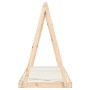 Bettgestell aus massivem Zirbenholz für Kinder 80x200 cm von vidaXL, Kinderbetten und Betten für Kinder - Ref: Foro24-834534,...