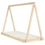 Bettgestell aus massivem Zirbenholz für Kinder 80x200 cm von vidaXL, Kinderbetten und Betten für Kinder - Ref: Foro24-834534,...
