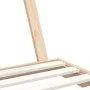 Bettgestell aus massivem Zirbenholz für Kinder 80x200 cm von vidaXL, Kinderbetten und Betten für Kinder - Ref: Foro24-834534,...