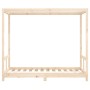 Kinderbettgestell aus massivem Kiefernholz 80x160 cm von vidaXL, Kinderbetten und Betten für Kinder - Ref: Foro24-834513, Pre...