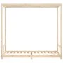 Kinderbettgestell aus massivem Kiefernholz 80x200 cm von vidaXL, Kinderbetten und Betten für Kinder - Ref: Foro24-834519, Pre...