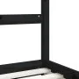 Kinderbettgestell mit Schubladen aus schwarzem Kiefernholz, 80 x 200 cm von vidaXL, Kinderbetten und Betten für Kinder - Ref:...