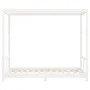 White pine wood children's bed frame 80x160 cm by vidaXL, Cribs and beds for children - Ref: Foro24-834514, Price: 131,85 €, ...
