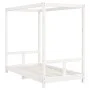 White pine wood children's bed frame 80x160 cm by vidaXL, Cribs and beds for children - Ref: Foro24-834514, Price: 131,85 €, ...