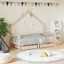 Children's bed frame with pine wood drawers 80x160cm by vidaXL, Cribs and beds for children - Ref: Foro24-834543, Price: 106,...