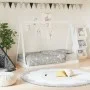 Estructura de cama para niños madera de pino blanco 80x160 cm de vidaXL, Cunas y camas para niños - Ref: Foro24-834529, Preci...