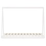 Bed frame for children made of white pine wood 80x160 cm by vidaXL, Cribs and beds for children - Ref: Foro24-834529, Price: ...