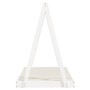 Kinderbettgestell Zirbenholz weiß 80x160 cm von vidaXL, Kinderbetten und Betten für Kinder - Ref: Foro24-834529, Preis: 112,4...