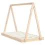 Children's bed frame solid pine wood 80x160 cm by vidaXL, Cribs and beds for children - Ref: Foro24-834528, Price: 85,43 €, D...