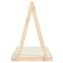 Children's bed frame solid pine wood 80x160 cm by vidaXL, Cribs and beds for children - Ref: Foro24-834528, Price: 85,43 €, D...