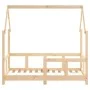 Children's bed frame solid pine wood 70x140 cm by vidaXL, Cribs and beds for children - Ref: Foro24-835721, Price: 99,95 €, D...
