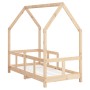 Kinderbettgestell aus massivem Kiefernholz 70x140 cm von vidaXL, Kinderbetten und Betten für Kinder - Ref: Foro24-835721, Pre...