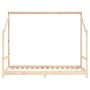 Kinderbettgestell Zirbenholz massiv 90x190 cm von vidaXL, Kinderbetten und Betten für Kinder - Ref: Foro24-835712, Preis: 94,...