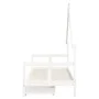 Children's bed frame with white pine wood drawers 80x200 cm by vidaXL, Cribs and beds for children - Ref: Foro24-834550, Pric...