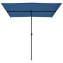 Sombrilla de jardín con palo de aluminio azul celeste 2x1,5 m de vidaXL, Sombrillas - Ref: Foro24-47343, Precio: 54,75 €, Des...