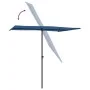 Gartenschirm mit hellblauem Aluminiummast 2x1,5 m von vidaXL, Sonnenschirme - Ref: Foro24-47343, Preis: 44,88 €, Rabatt: %