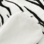 White 144 cm tiger plush carpet by vidaXL, Rugs - Ref: Foro24-80169, Price: 33,43 €, Discount: %