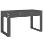 Gartenbank aus massivem grauem Kiefernholz 80x38x45 cm von vidaXL, Gartenbänke - Ref: Foro24-825088, Preis: 65,40 €, Rabatt: %