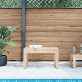 Gartenbank aus massivem Kiefernholz 80x38x45 cm von vidaXL, Gartenbänke - Ref: Foro24-825086, Preis: 69,96 €, Rabatt: %