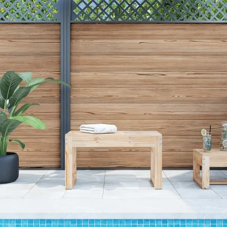 Gartenbank aus massivem Kiefernholz 80x38x45 cm von vidaXL, Gartenbänke - Ref: Foro24-825086, Preis: 69,96 €, Rabatt: %