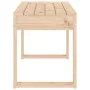 Gartenbank aus massivem Kiefernholz 80x38x45 cm von vidaXL, Gartenbänke - Ref: Foro24-825086, Preis: 69,96 €, Rabatt: %