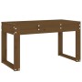 Gartenbank aus massivem Kiefernholz honigbraun 80x38x45 cm von vidaXL, Gartenbänke - Ref: Foro24-825089, Preis: 74,52 €, Raba...