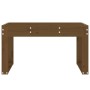 Gartenbank aus massivem Kiefernholz honigbraun 80x38x45 cm von vidaXL, Gartenbänke - Ref: Foro24-825089, Preis: 74,52 €, Raba...