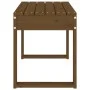 Banco de jardín madera maciza de pino marrón miel 80x38x45 cm de vidaXL, Bancos de jardín - Ref: Foro24-825089, Precio: 75,72...
