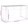 Banco de jardín madera maciza de pino marrón miel 80x38x45 cm de vidaXL, Bancos de jardín - Ref: Foro24-825089, Precio: 75,72...