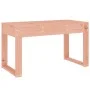 Banco de jardín madera maciza de abeto Douglas 80x38x45 cm de vidaXL, Bancos de jardín - Ref: Foro24-825091, Precio: 56,41 €,...