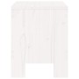 Garden stools 2 pcs solid white pine wood 40x36x45 cm by vidaXL, Garden chairs - Ref: Foro24-825339, Price: 75,82 €, Discount: %