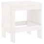 Garden stools 2 pcs solid white pine wood 40x36x45 cm by vidaXL, Garden chairs - Ref: Foro24-825339, Price: 75,82 €, Discount: %