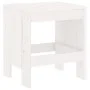 Taburetes de jardín 2 uds madera maciza pino blanco 40x36x45 cm de vidaXL, Sillas de jardín - Ref: Foro24-825339, Precio: 74,...