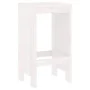 Taburetes de cocina 2 uds madera maciza pino blanco 40x36x75 cm de vidaXL, Sillas de jardín - Ref: Foro24-825346, Precio: 112...