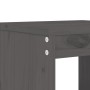 Küchenhocker 2 Stück massives Kiefernholz grau 40x36x75 cm von vidaXL, Gartenstühle - Ref: Foro24-825347, Preis: 96,01 €, Rab...