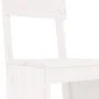 Küchenhocker 2 Stück weißes Kiefernholz 40x48,5x115,5 cm von vidaXL, Gartenstühle - Ref: Foro24-825360, Preis: 106,04 €, Raba...