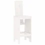 Kitchen stools 2 pcs solid white pine wood 40x42x120cm by vidaXL, Garden chairs - Ref: Foro24-825353, Price: 103,98 €, Discou...